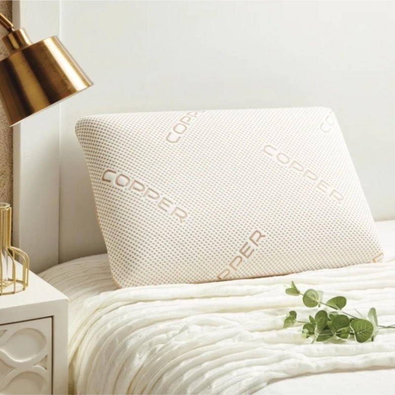Μαξιλάρι Ύπνου Swiss Lux Dream Copper Luxury Pillow με Αφρό Μνήμης PL63
