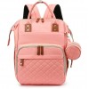 Γυναικεία mommy backpack ροζ K5MPINKS2