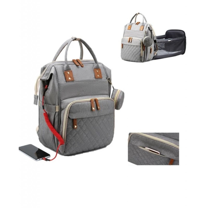 Γυναικεία mommy backpack ροζ K5MPINKS2